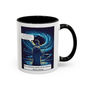 Cosmic Black Hole Coffee Mug, Geeky Gift for Science Lovers, Astronomy Decor, Unique Office Mug, Space Theme Cup, Space Enthusiast Gift