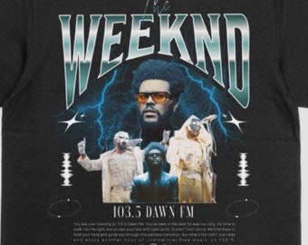 【M】The Weeknd ウィークエンド Dawn Fm ロンT Tシャツ 1686474882_TheWeekndMerchDawnF