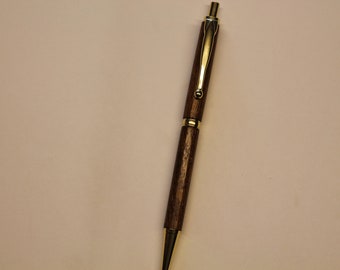 Hand crafted wood pen