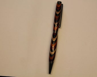 Hand crafted wood pen.