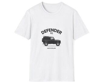 Land Rover Defender 90 Truck Camiseta unisex de estilo suave