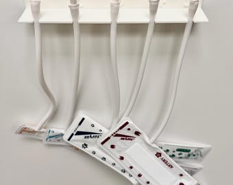 Five Size Blood Pressure Cuff Organizer
