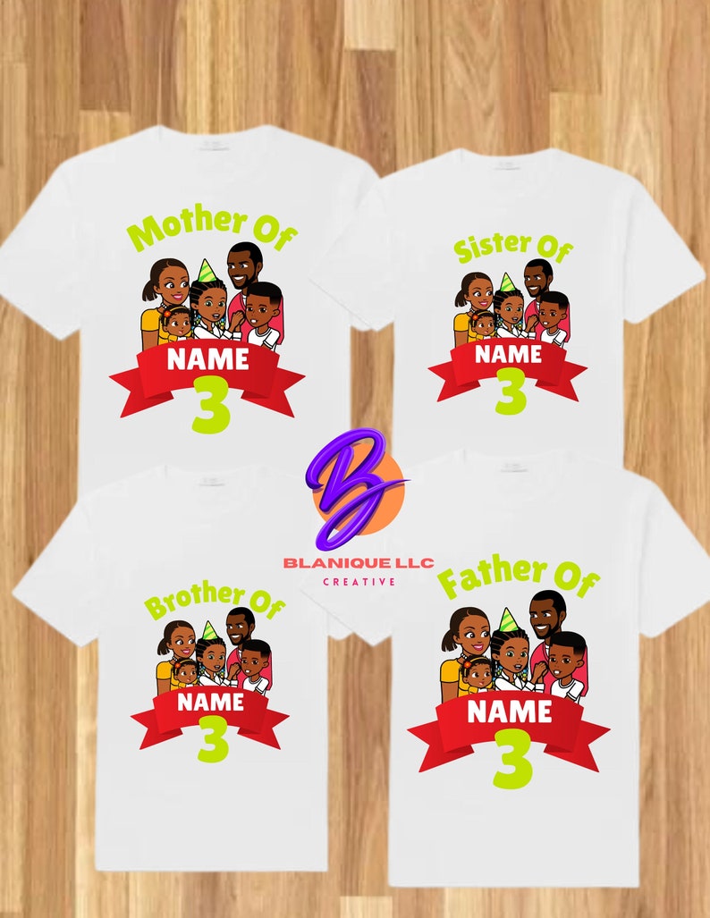 Editable Gracies Corner Family, Gracies Personalized Birthday, Gracies