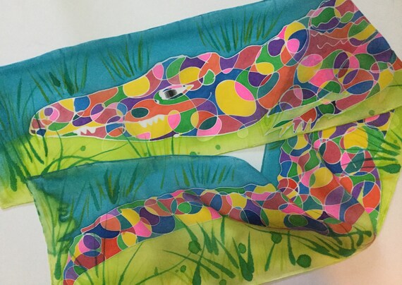 rainbow alligator