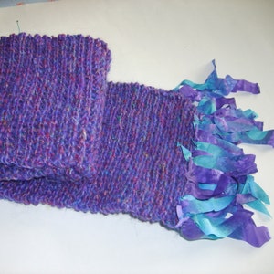 Purple Confetti Scarf