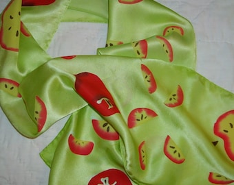 Apples Silk Scarf