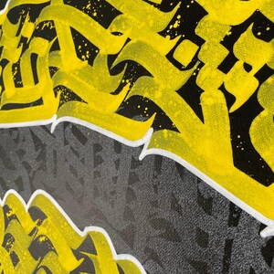 The luminous calligram image 3