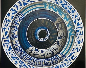 De calli disc blauw