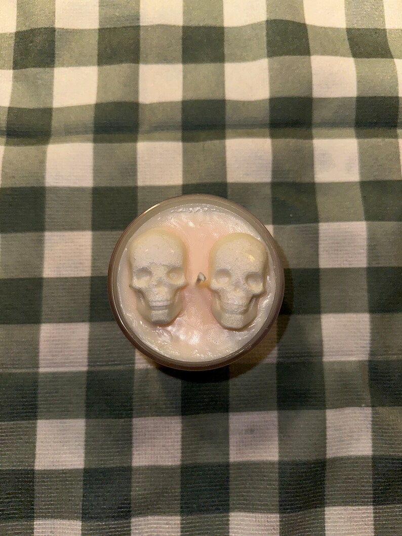 Spooky 4 Oz Single Wick Soy Candle Etsy