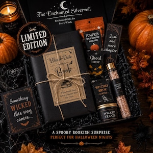 Halloween Blind Date Book Box | Spooky Mystery, Horror, Gothic Goodies (Limited Edition)