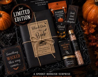 Halloween Blind Date Book Box | Spooky Mystery, Horror, Gothic Goodies (Limited Edition)