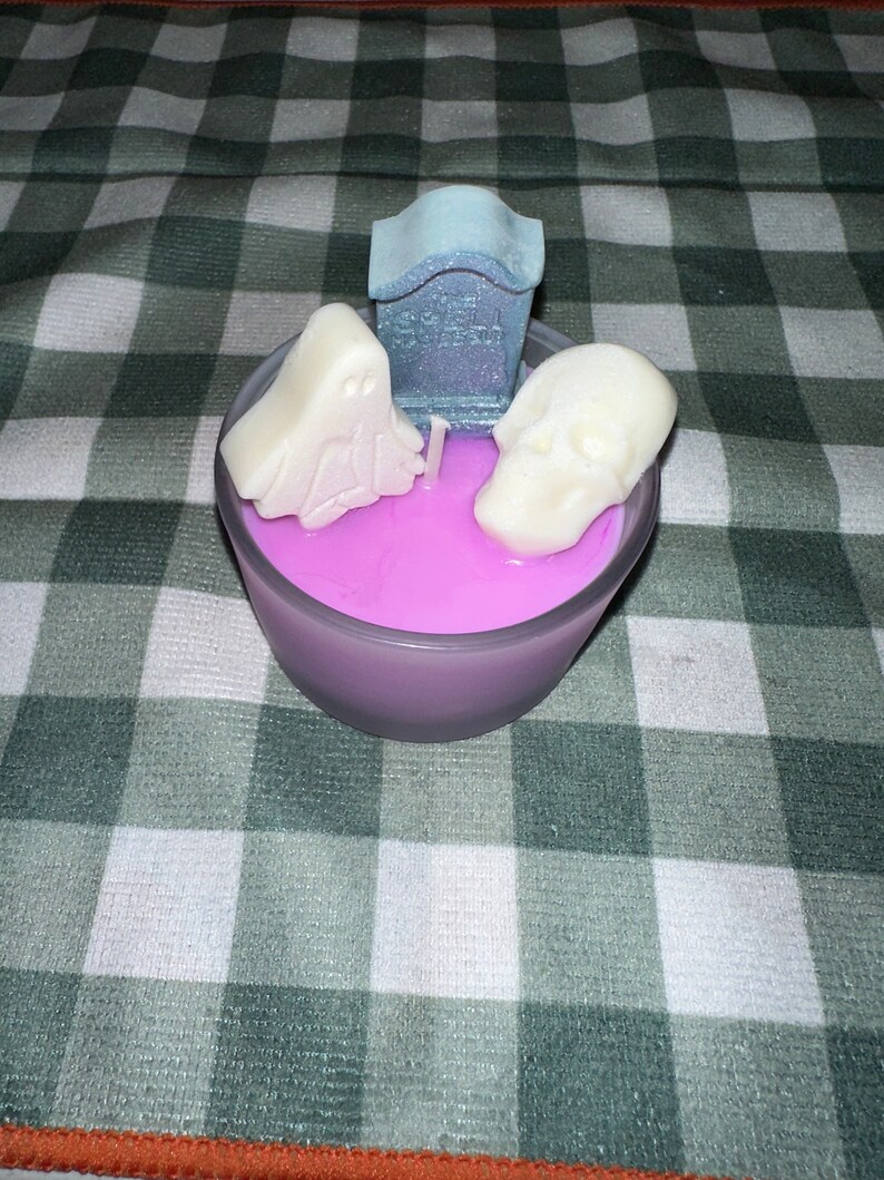 Spooky 4 Oz Single Wick Soy Candle Etsy