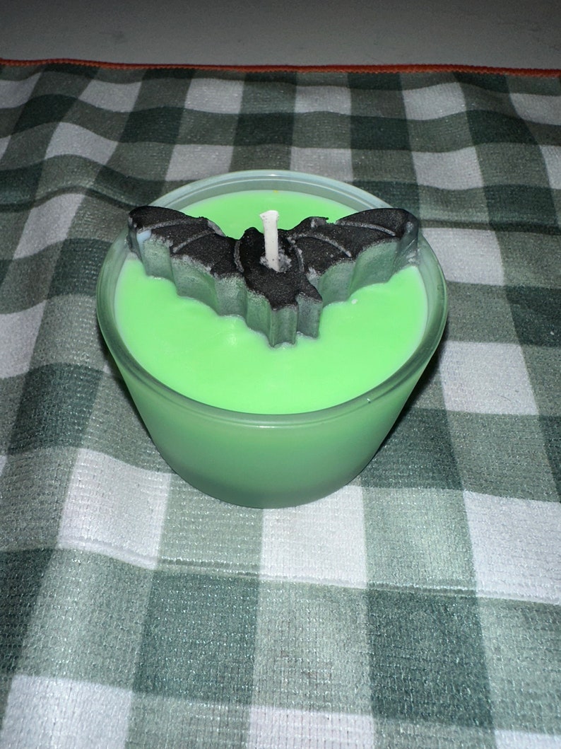 Spooky 4 Oz Single Wick Soy Candle Etsy