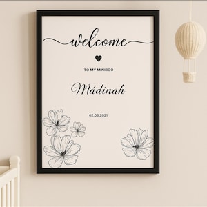 Birth poster