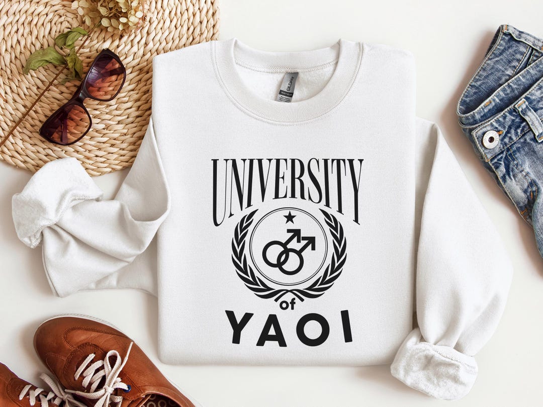 Yaoi University Sweatshirt, Fujoshi BL Anime Sweater, Yaoi Lover Gift ...