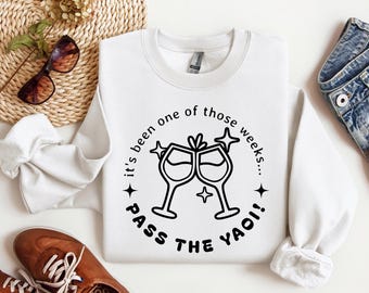 Yaoi Sweatshirt, Meme Crewneck, Fujoshi Fundashi Sweater, Pass the Yaoi Sweater, LGBTQ Anime Gift, Queer Pride Crewneck, Otaku Friend Gift