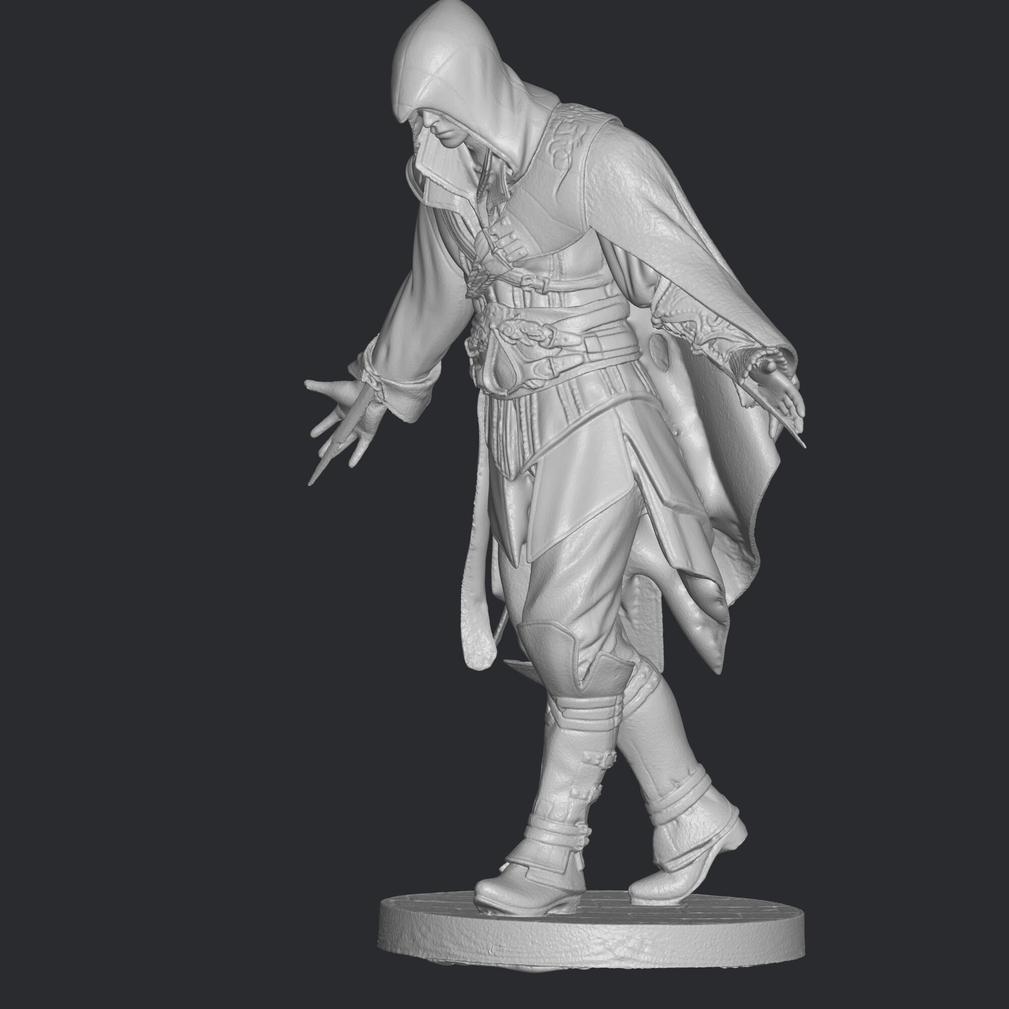 Ezio Auditore Da Firenze Stl File 3d Printing, 3d Print File, 3d Stl ...