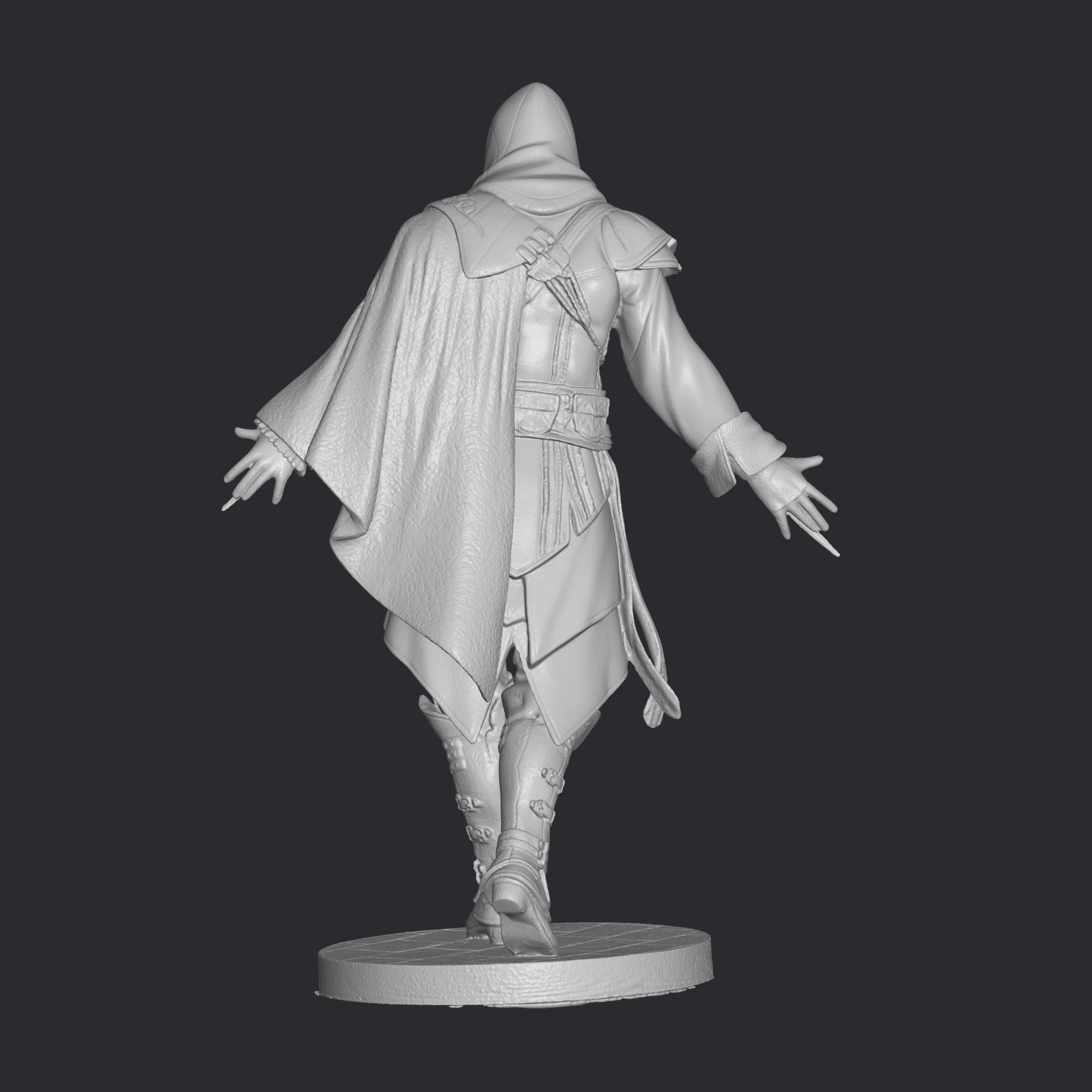 Ezio Auditore Da Firenze Stl File 3d Printing, 3d Print File, 3d Stl ...