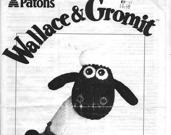 Descargar PDF del patrón vintage de Shaun the Sheep