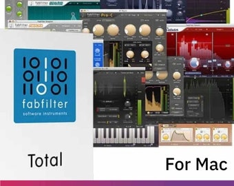 Fabfilter Pro Bundle Plug-in VST für Mac mit Mega Presets Bundle inklusive !!