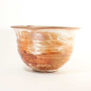 Serving Bowl Woodfired, Handmade in Ohio, Wheel Thrown Large Bowl Ceramic, Pottery Pasta Bowl Rustic, Salad Bowl Handmade, Rustic Bowl