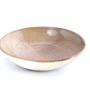Serving Bowl Woodfired, Handmade in Ohio, Wheel Thrown Rice Bowl Ceramic, Pottery Pasta Bowl Rustic, Salad Bowl Handmade, Small Bowl