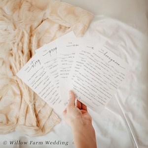 Minimalist Bridal Shower Mad Libs Game, Funny Wedding Vow, Mad Libs Story Card Printable, Bachelorette Mad Libs Editable Game Card