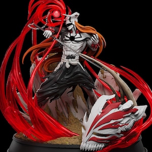 Ichigo Vs Ulquiorra - Bleach - 3D Printable High Quality STL File