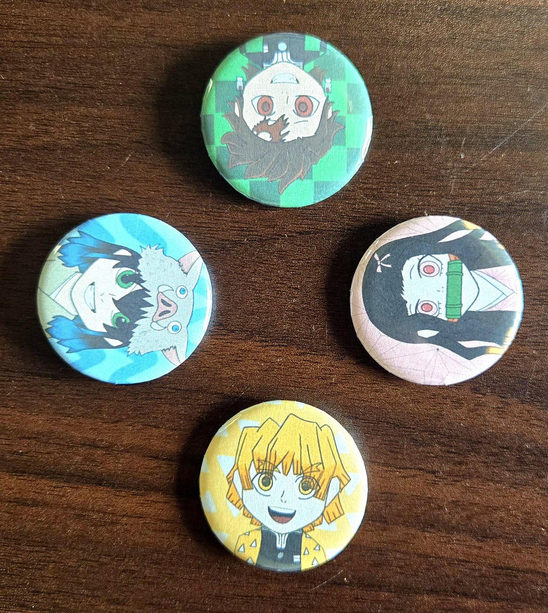 Demon Slayer Buttons - Etsy