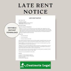 Aviso de alquiler atrasado, carta de alquiler atrasado, plantilla de propietario, contrato de alquiler, pago de alquiler atrasado, carta al inquilino, propiedad de alquiler, propietario
