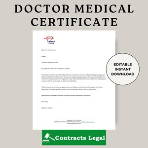 Nota médica, plantilla de nota médica, certificado médico, carta de justificación médica, nota para cita médica, justificación médica, nota médica para el trabajo