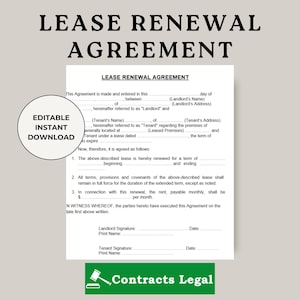 Contrato de renovación de arrendamiento, contrato de prórroga de arrendamiento, modelo de contrato de arrendamiento, contrato de arrendamiento residencial, apartamento de alquiler