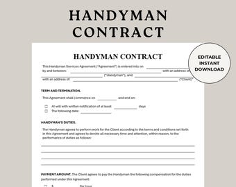 Modelo de contrato de mantenimiento: Contrato general de construcción (descarga digital)