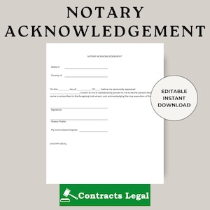 Reconocimiento notarial, formulario notarial, carta notarial, formulario de reconocimiento, notarización, notario público, firma notarial, notario imprimible