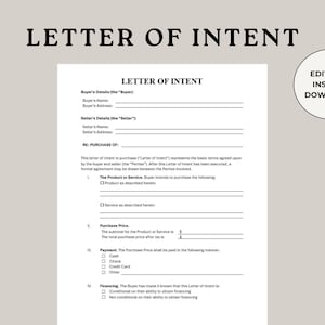 Carta de Intenções, Termos do Acordo, Documento Comercial, Modelo de LOI, Carta de Proposta, Contrato de Compra, Carta de Intenções, Carta de Imóveis