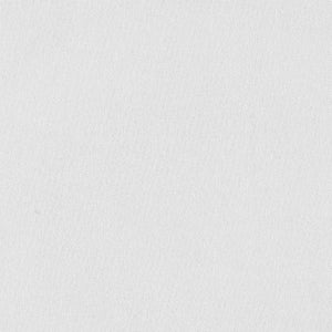 May include: A solid white fabric with a fine, uniform woven texture. The material features a consistent, tight weave pattern across the entire surface, creating a neutral, matte appearance with no visible patterns, prints, or additional design elements.