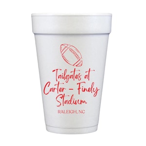 Tailgate Cups, Carter Finley, Kenan Memorial, Dowdy Ficklen, Wallace Wade
