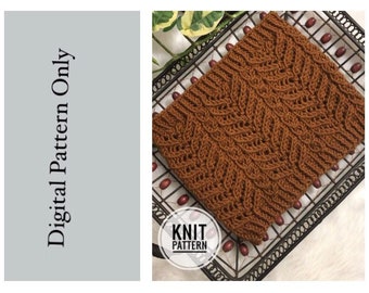 KNIT PATTERN - Medusa Cowl - PDF Pattern Only