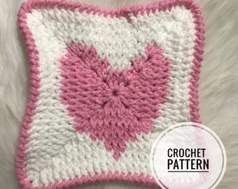 CROCHET PATTERN - Be Mine Crochet Trivet