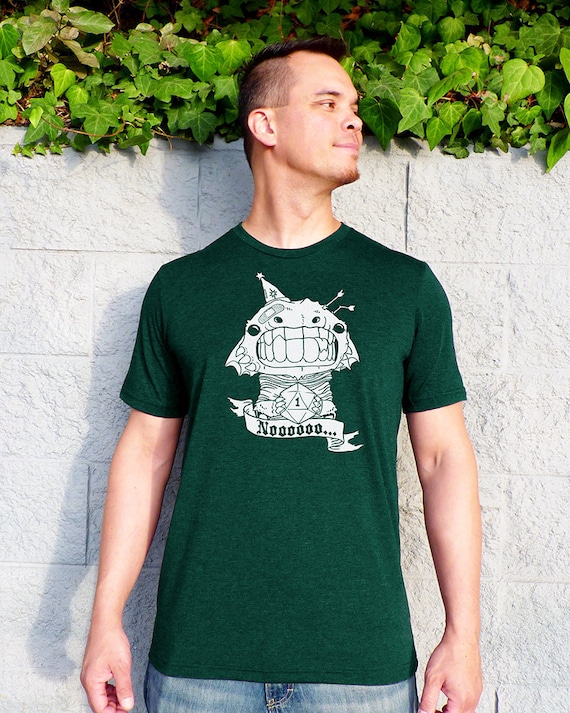 Dragon Shirt, DnD Dice Dragon Tshirt, D20 Shirt, DnD Shirt, Role Playing Games, DnD Gifts for Players, DM Gifts - Dicey Dragon Mens Tshirt