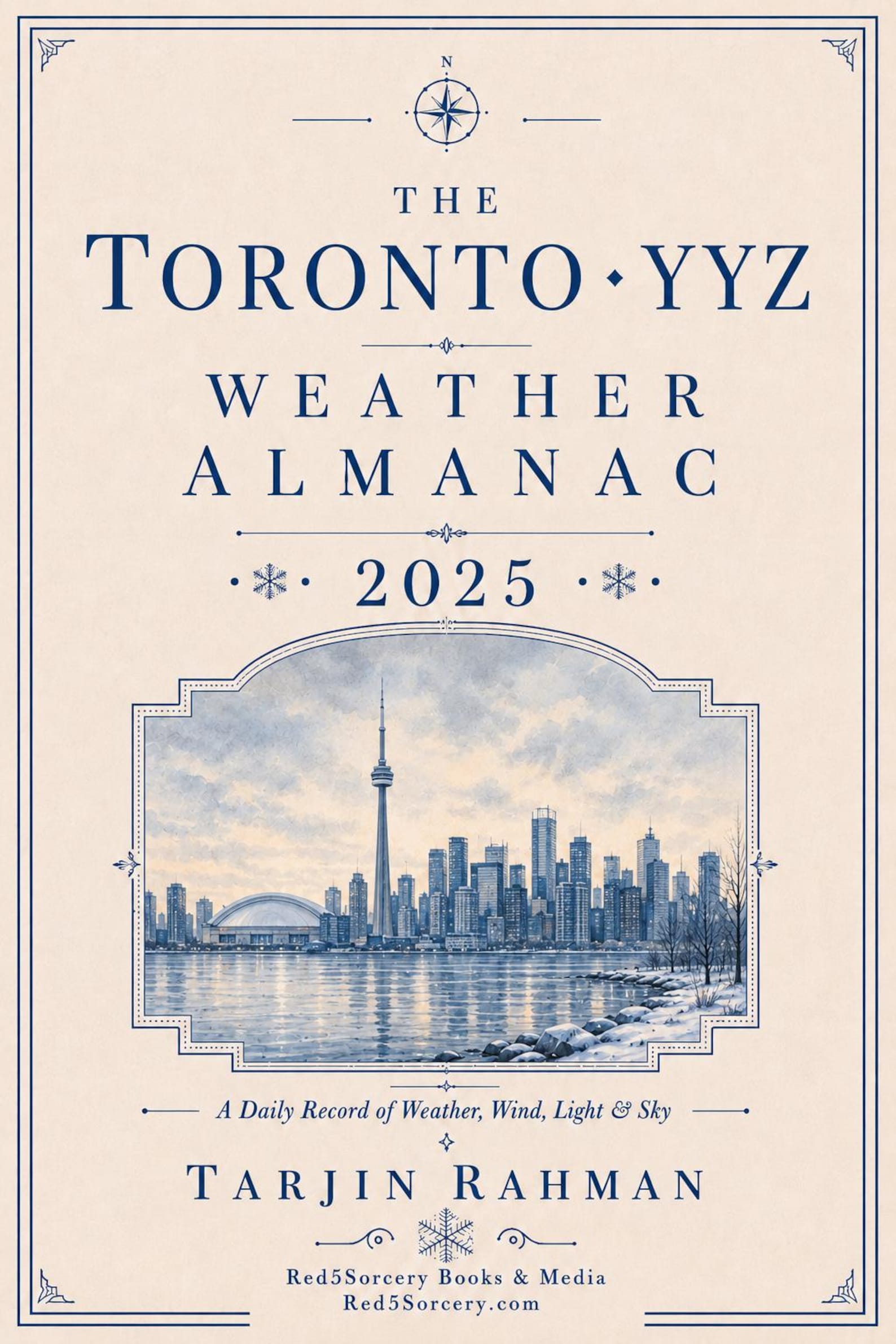The Toronto YYZ Weather Almanac 2025, front cover