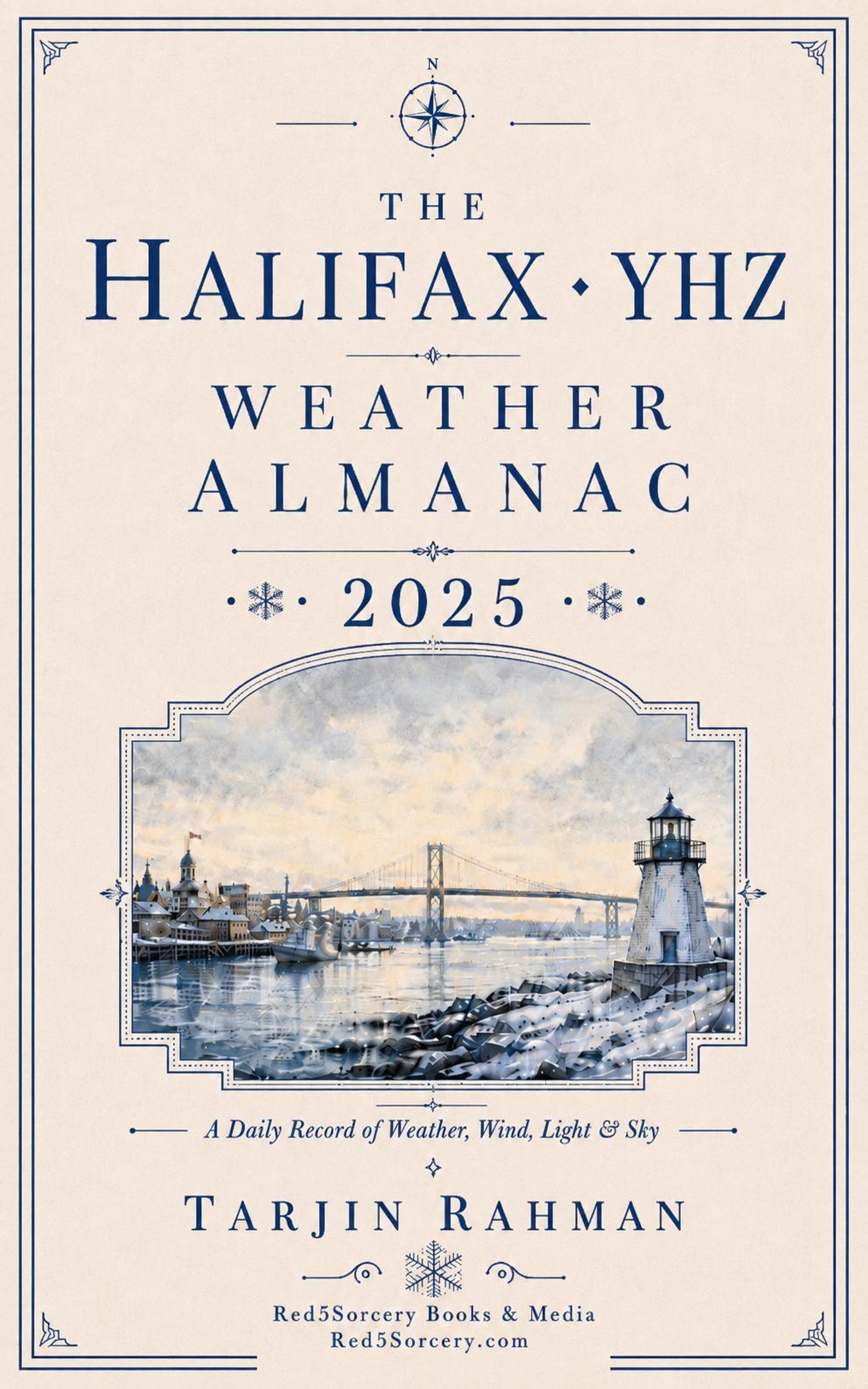 The Halifax YHZ Weather Almanac 2025, front cover