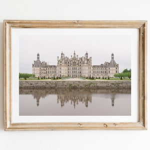 Chambord Print, Loire Valley Wall Art, France Photography, Chateau Fine Art Print, French Wall Decor, Loire Valley Photography