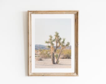Joshua Tree Poster: Mojave-Wüste Fine Art Photography