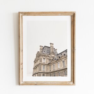 Louvre Print, Paris Wall Art, France Photography, Louvre Fine Art Print, French Wall Decor, Paris Photography, Minimalist Louvre Print