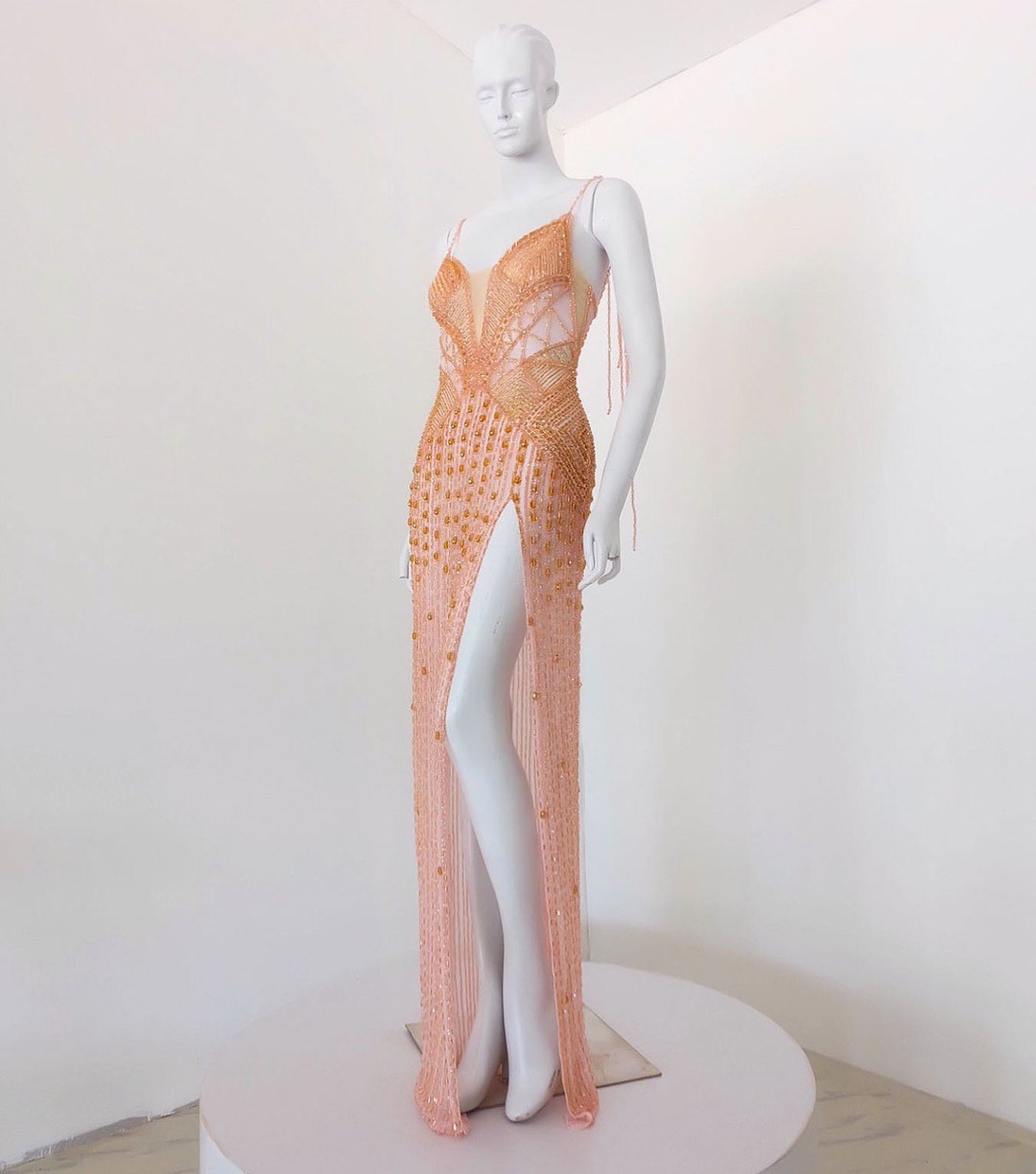 Mermaid Beaded Luxury Evening Dress