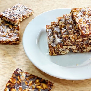 Peanut Sugar Bar | Peanut Soft Bar | Natural Peanut Snack | Handmade Peanut Candy