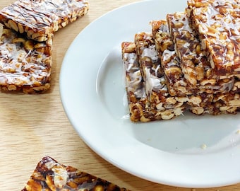 Peanut Sugar Bar | Peanut Soft Bar | Natural Peanut Snack | Handmade Peanut Candy