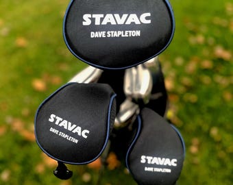 Custom Golf Club Covers, Set of 3, Personalized Logo or Text