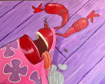 Custom Handmade Cartoon Still Frame Painting